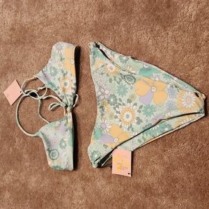 Skatie swimsuit haleiwa print